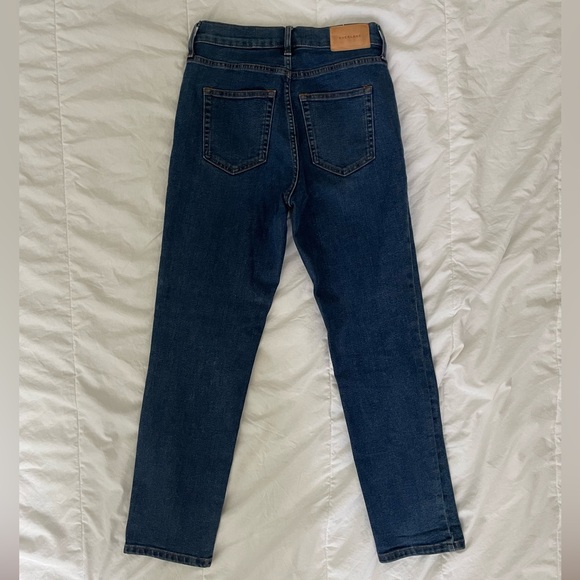 Everlane The Authentic Stretch High-Rise Skinny size 26 crop - Picture 2 of 6